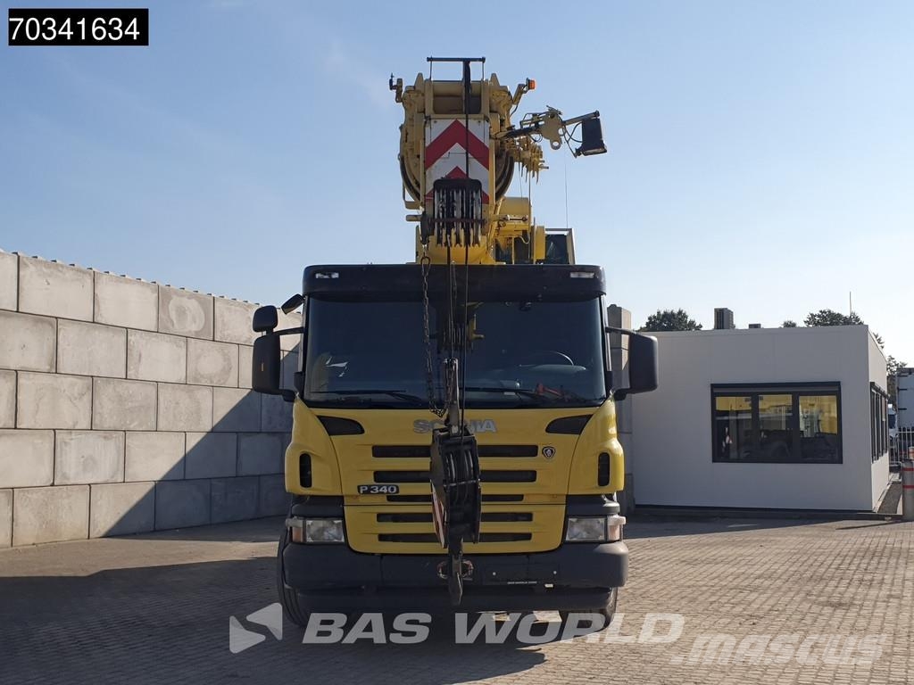 Scania P340 6X4 Liebherr LTF 1035-3.1 Telescopic crane Ma Kamioni sa otvorenim sandukom