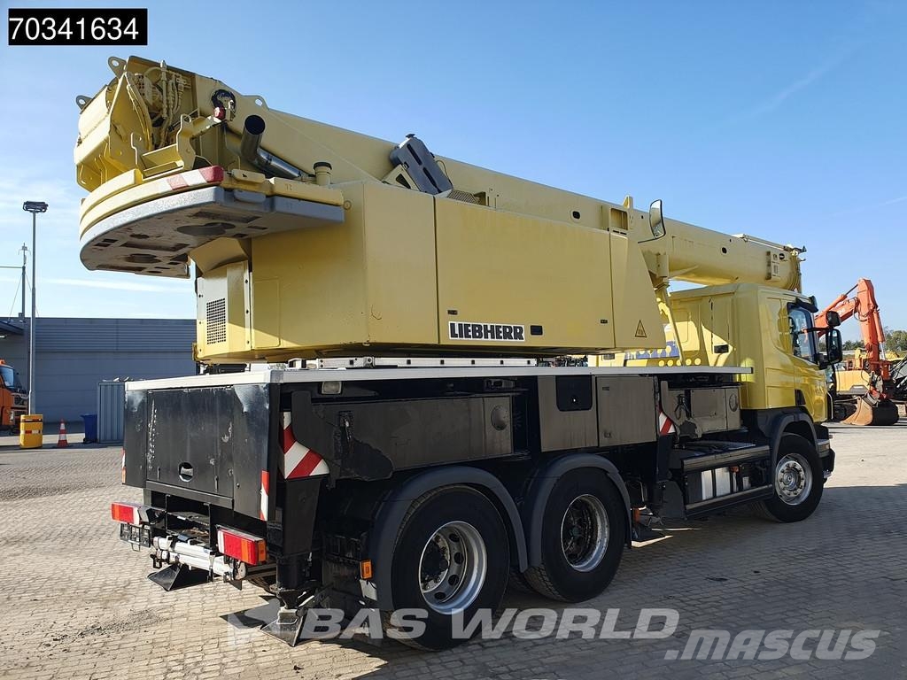 Scania P340 6X4 Liebherr LTF 1035-3.1 Telescopic crane Ma Kamioni sa otvorenim sandukom