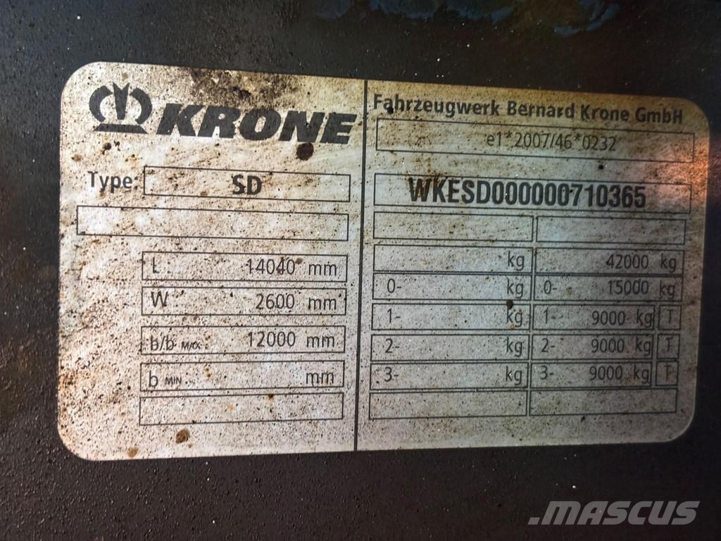 Krone SDR27 THERMOKING SLXe300 Semi-remorci cu temperatura controlata