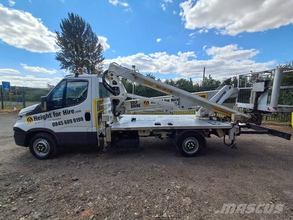 Multitel HX200 المنصات الهوائية المثبتة على شاحنة