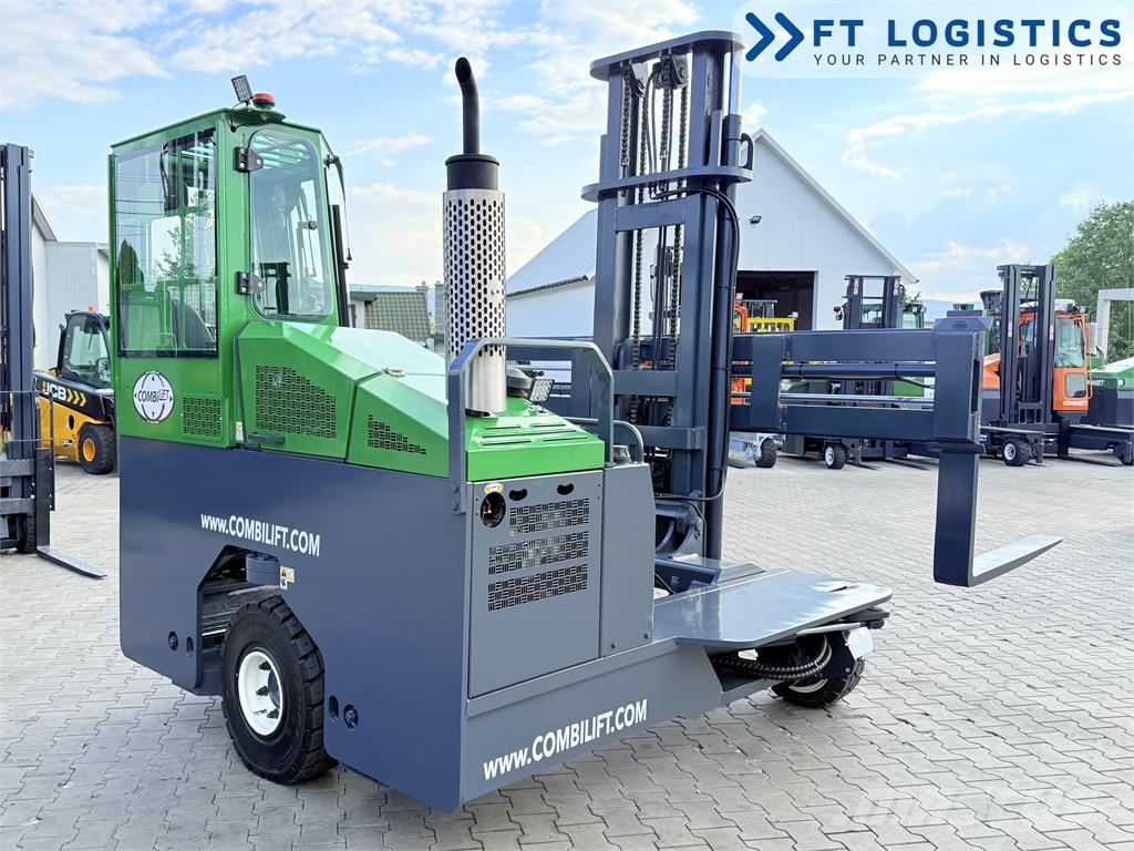 Combilift C4500 | DIESEL | DUPLEX 4100 | WIDE FORK POSITIONE شاحنة المناولة رباعية الاتجاهات