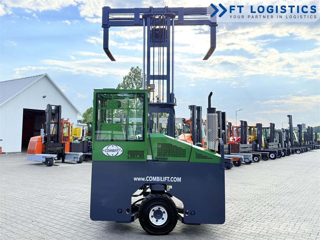 Combilift C4500 | DIESEL | DUPLEX 4100 | WIDE FORK POSITIONE شاحنة المناولة رباعية الاتجاهات