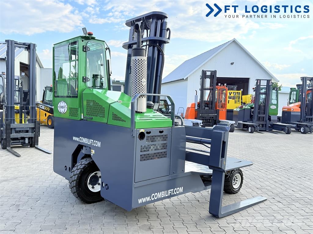 Combilift C4500 | DIESEL | DUPLEX 4100 | WIDE FORK POSITIONE شاحنة المناولة رباعية الاتجاهات