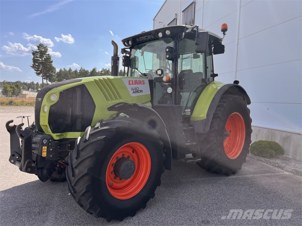 CLAAS CLAAS ARION 640 CEBIS 拖拉机/农用车
