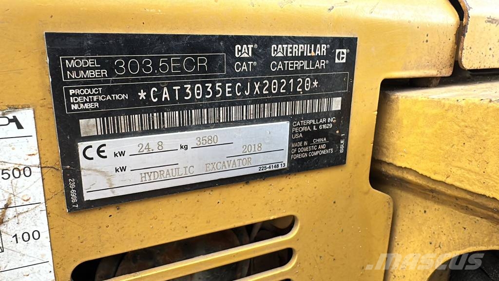CAT 303.5 E CR Miniexcavadoras