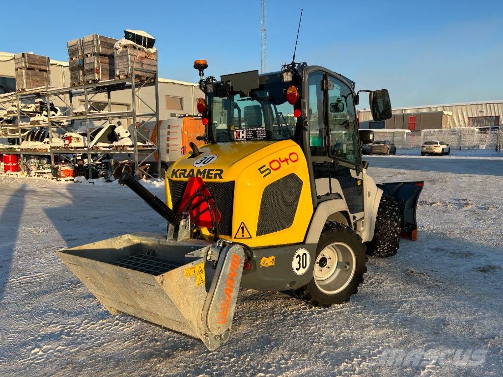 Kramer 5040 Hjullastare Tipplast 1400 kg Lagermaskin! لوادر صغيرة