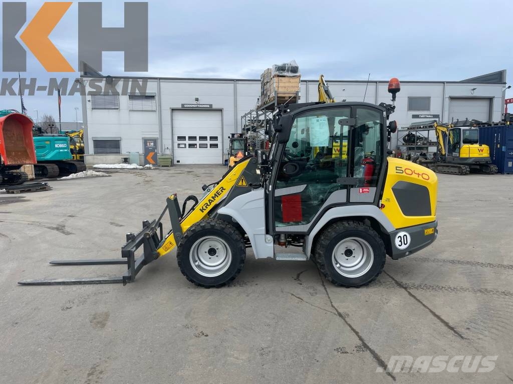 Kramer 5040 Hjullastare Tipplast 1400 kg Lagermaskin! لوادر صغيرة