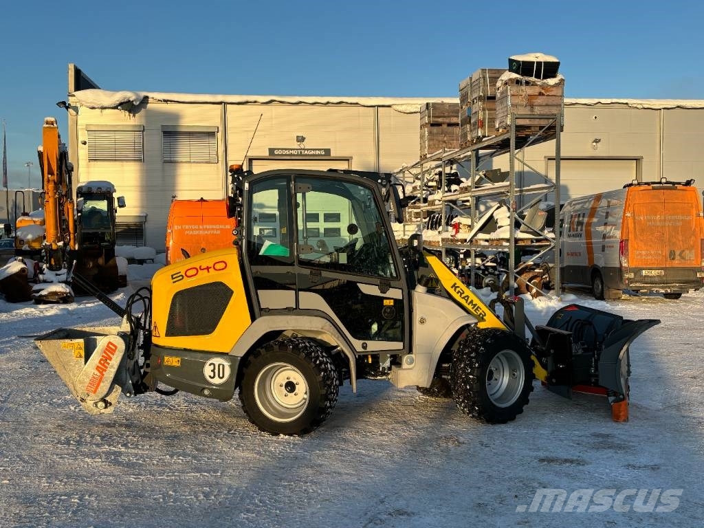 Kramer 5040 Hjullastare Tipplast 1400 kg Lagermaskin! لوادر صغيرة