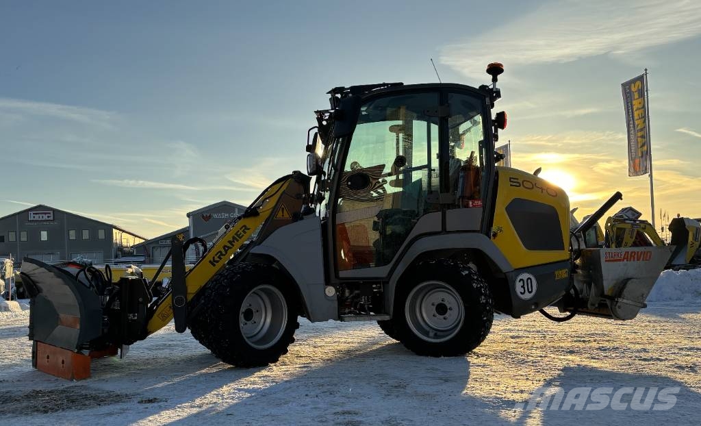 Kramer 5040 Hjullastare Tipplast 1400 kg Lagermaskin! لوادر صغيرة