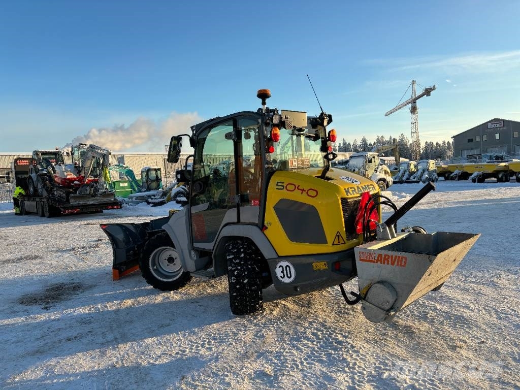 Kramer 5040 Hjullastare Tipplast 1400 kg Lagermaskin! لوادر صغيرة