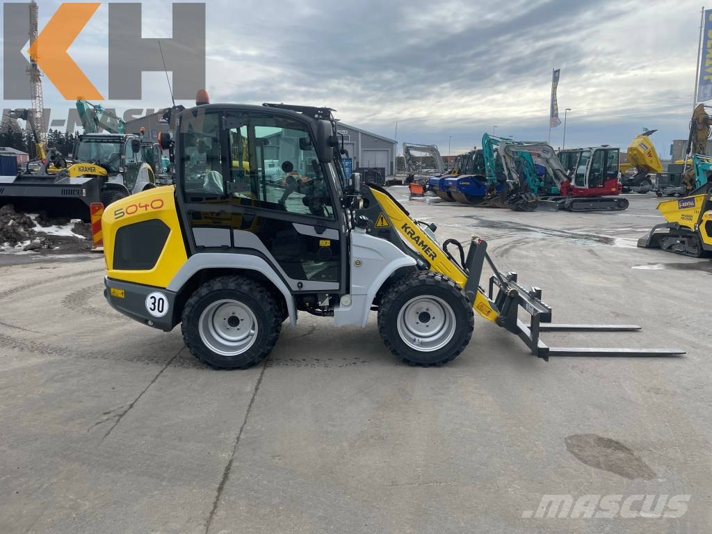 Kramer 5040 Hjullastare Tipplast 1400 kg Lagermaskin! لوادر صغيرة