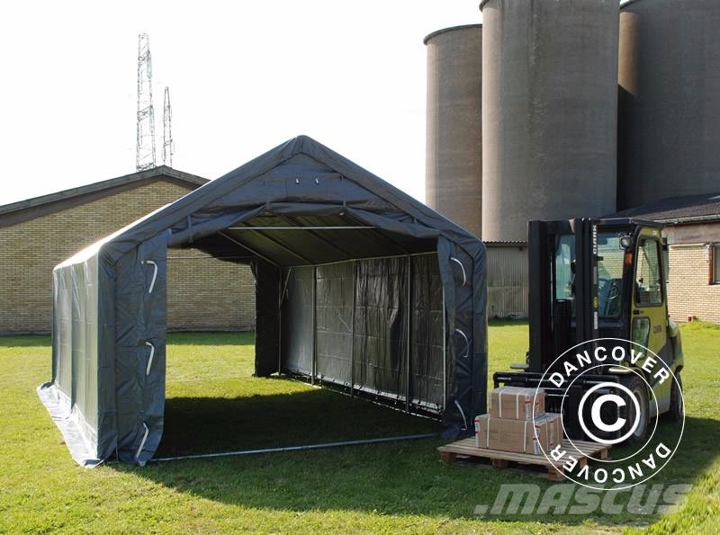 Dancover Storage Shelter PRO 4x8x2x3,1 m PVC Telthal Telt Muut koneet