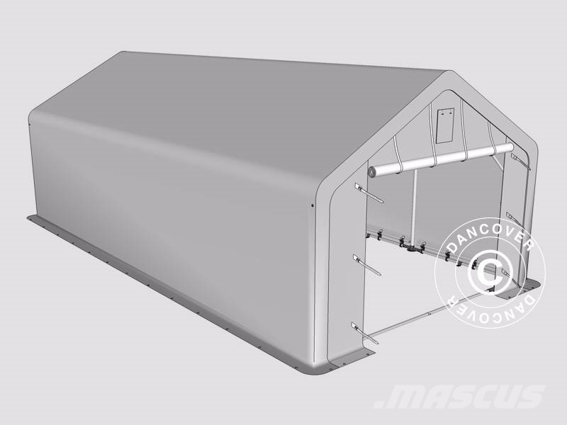 Dancover Storage Shelter PRO 4x8x2x3,1 m PVC Telthal Telt Muut koneet