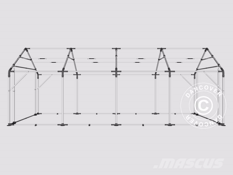 Dancover Storage Shelter PRO 4x8x2x3,1 m PVC Telthal Telt Muut koneet
