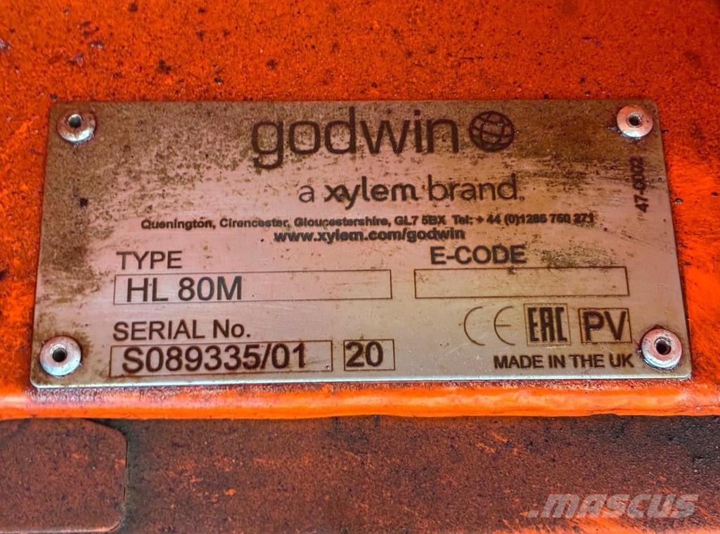 Godwin HL80M Industrial Pumping Station 水泵浦