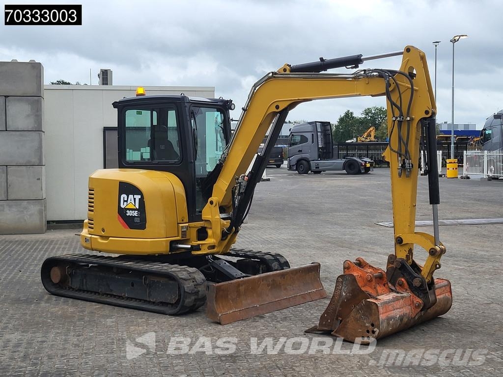 CAT 305 E2 CR Mini ekskavatörler, 7 tona dek