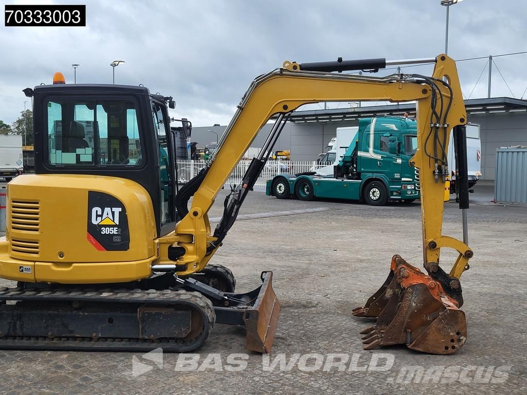 CAT 305 E2 CR Mini ekskavatörler, 7 tona dek