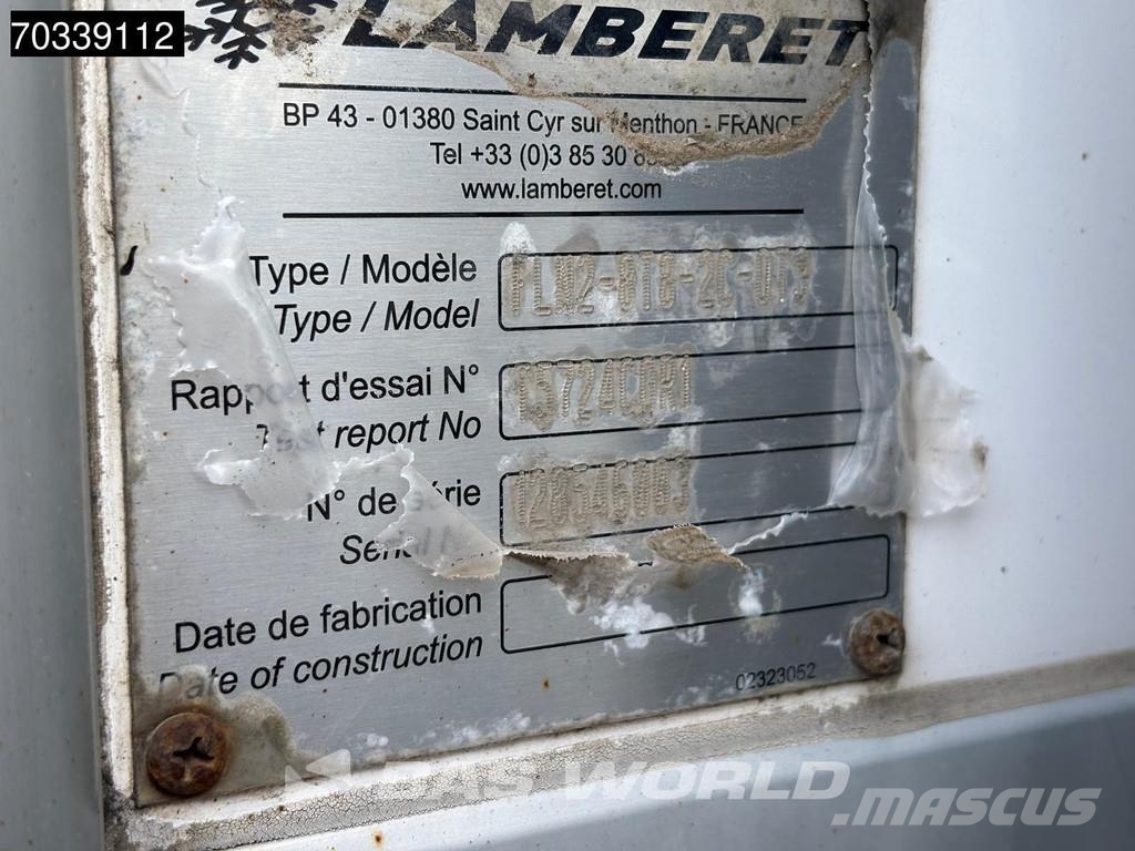 Iveco Daily 50C18 3.0L Automatik Ladebordwand Lamberet K Temperature controlled