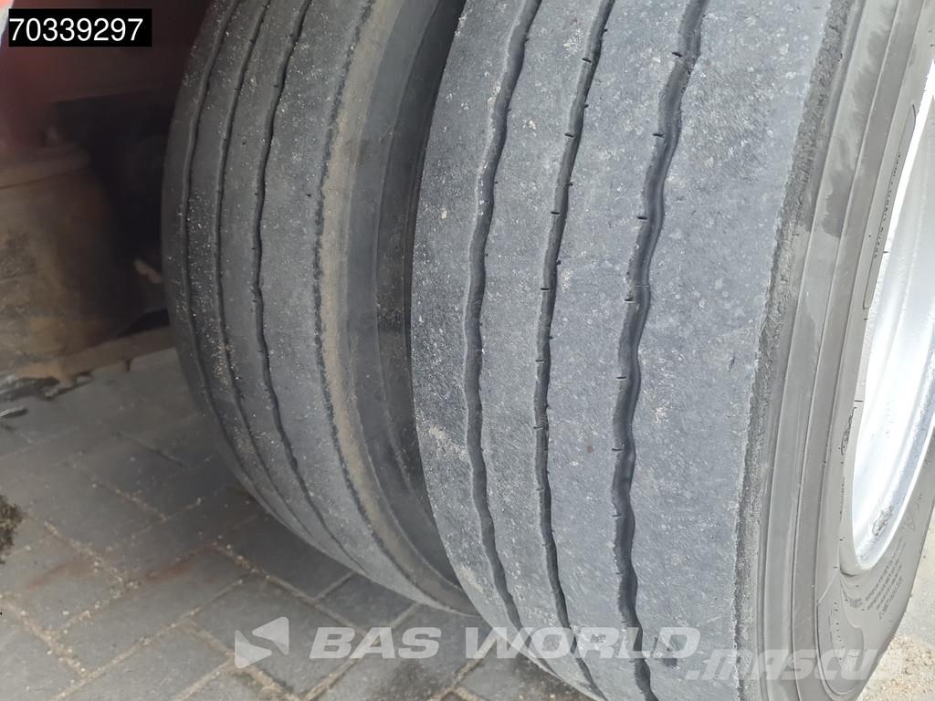 Faymonville F-S43-1BGA 3 axles Extendable Steering Axle SAF MO نصف مقطورات مسطحة / مفصلية الجوانب