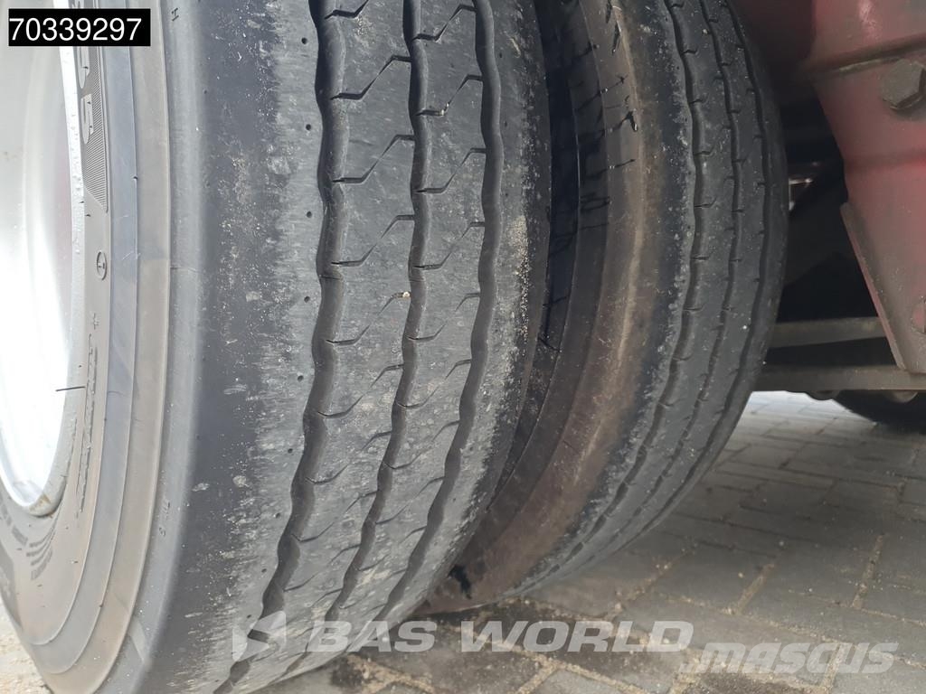 Faymonville F-S43-1BGA 3 axles Extendable Steering Axle SAF MO نصف مقطورات مسطحة / مفصلية الجوانب