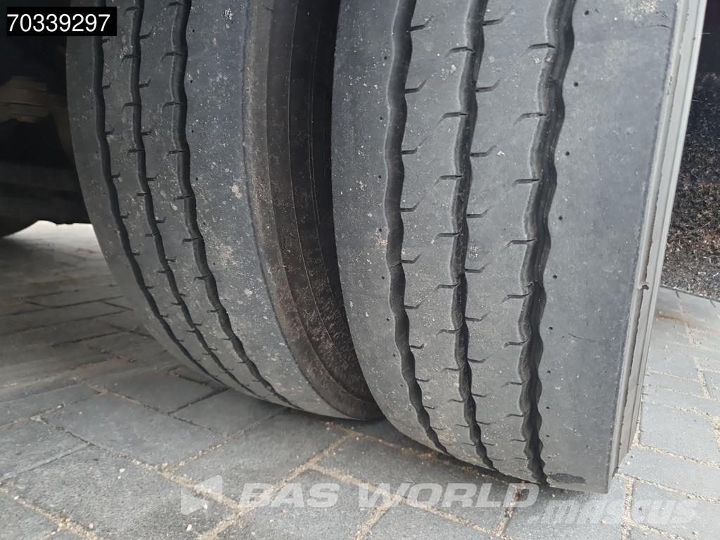 Faymonville F-S43-1BGA 3 axles Extendable Steering Axle SAF MO نصف مقطورات مسطحة / مفصلية الجوانب
