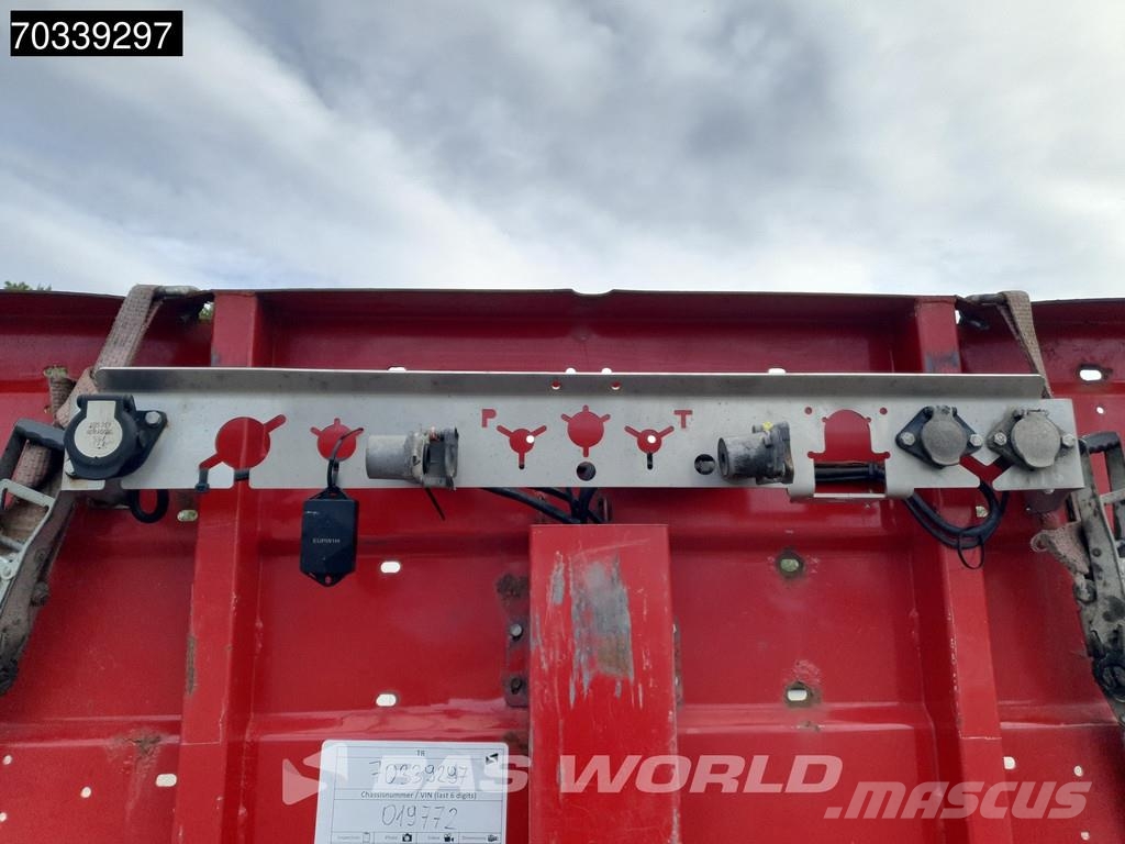 Faymonville F-S43-1BGA 3 axles Extendable Steering Axle SAF MO نصف مقطورات مسطحة / مفصلية الجوانب