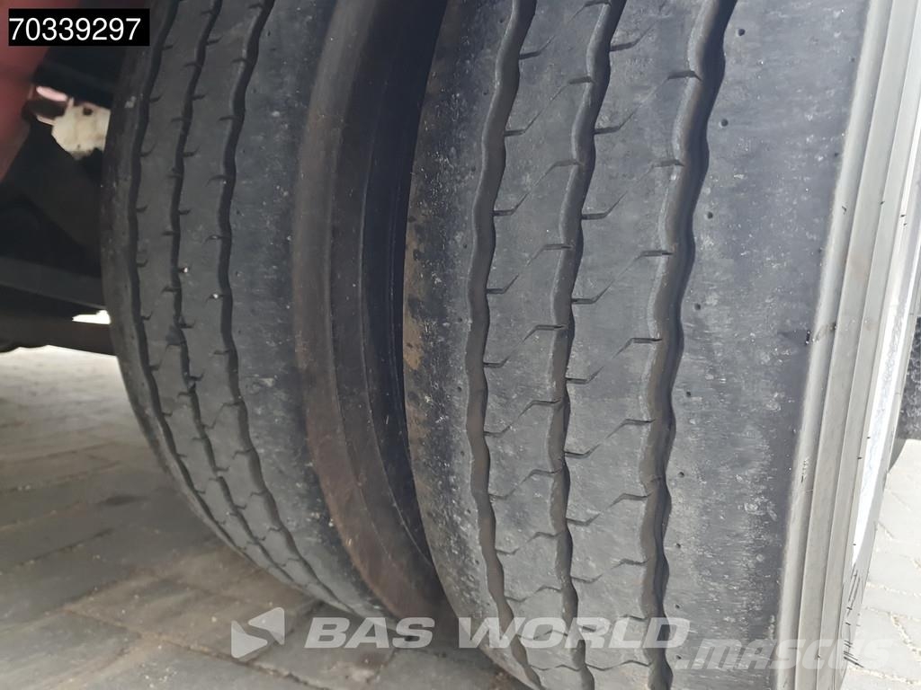 Faymonville F-S43-1BGA 3 axles Extendable Steering Axle SAF MO نصف مقطورات مسطحة / مفصلية الجوانب