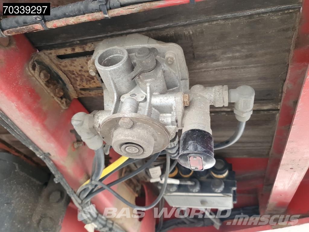 Faymonville F-S43-1BGA 3 axles Extendable Steering Axle SAF MO نصف مقطورات مسطحة / مفصلية الجوانب