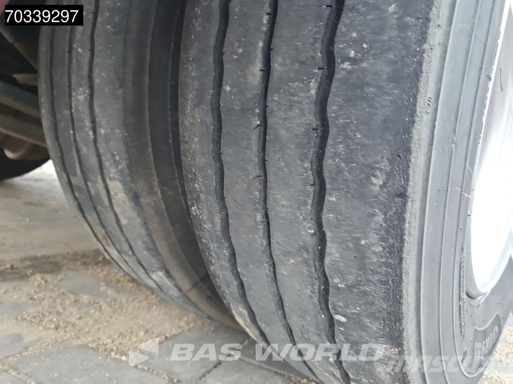 Faymonville F-S43-1BGA 3 axles Extendable Steering Axle SAF MO نصف مقطورات مسطحة / مفصلية الجوانب