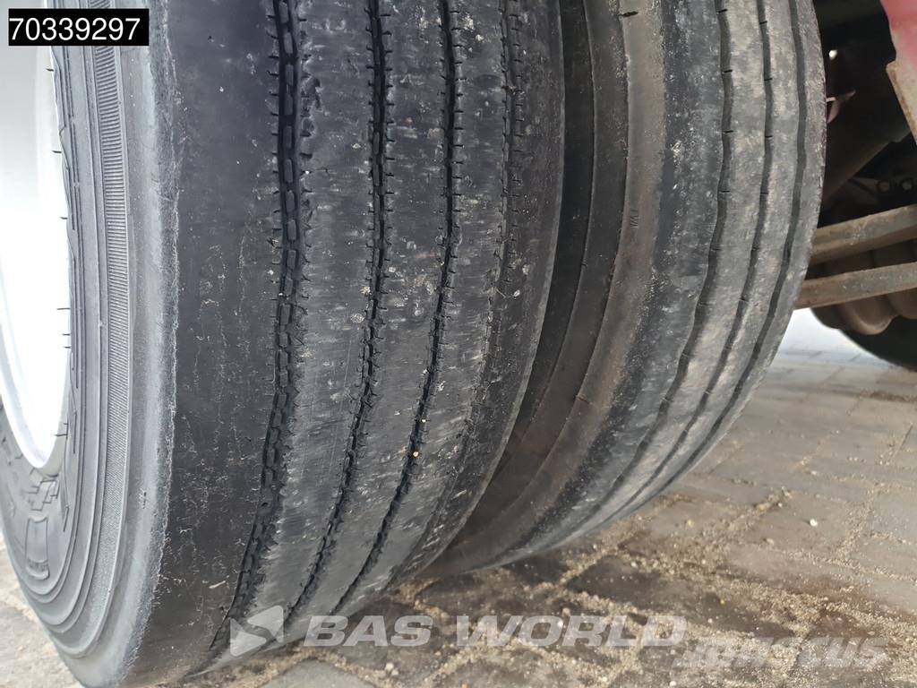 Faymonville F-S43-1BGA 3 axles Extendable Steering Axle SAF MO نصف مقطورات مسطحة / مفصلية الجوانب