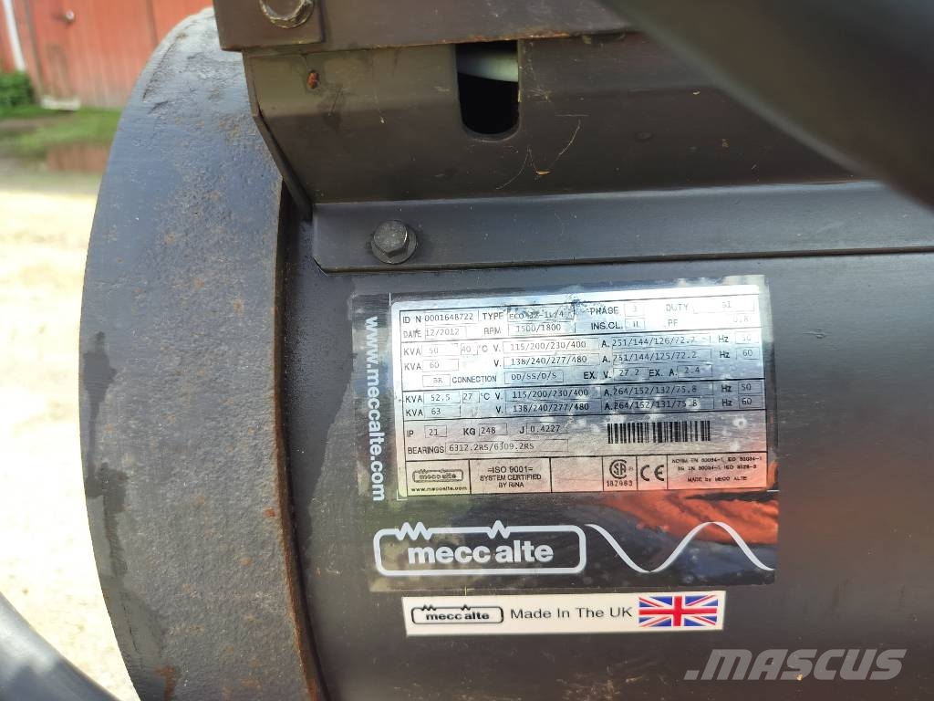 Poweri Agregaatti Traktorikäyttöinen 50Kva ماكينات وملحقات مواش أخرى
