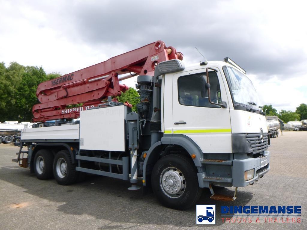 Mercedes-Benz Atego 6x4 RHD Sermac SCL120 concrete pump Bombas de concreto