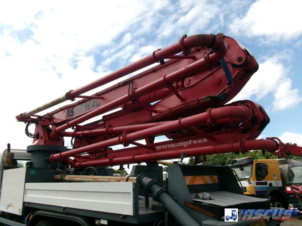 Mercedes-Benz Atego 6x4 RHD Sermac SCL120 concrete pump Bombas de concreto