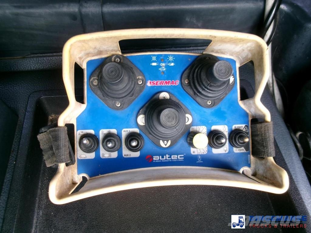 Mercedes-Benz Atego 6x4 RHD Sermac SCL120 concrete pump Bombas de concreto