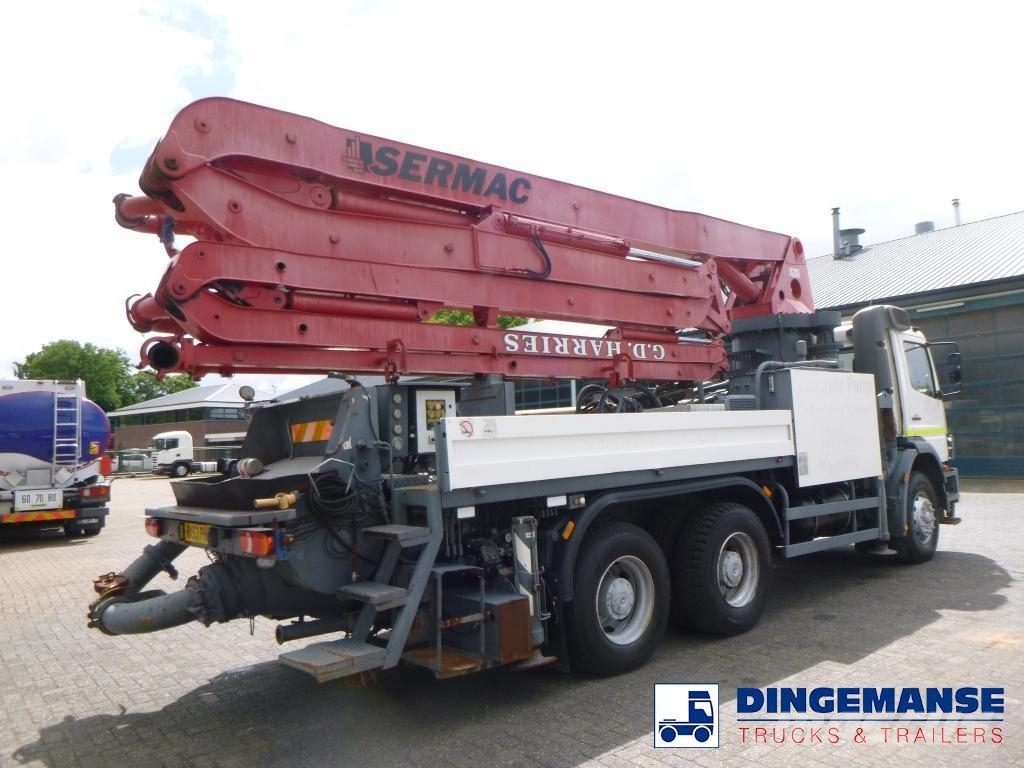 Mercedes-Benz Atego 6x4 RHD Sermac SCL120 concrete pump Bombas de concreto