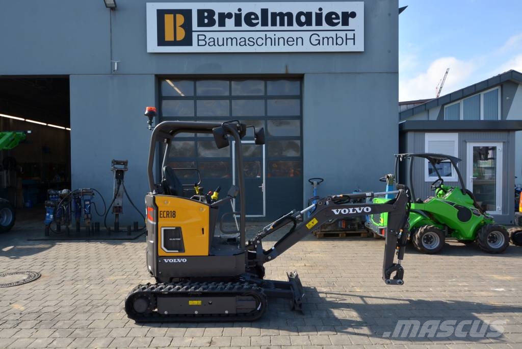 Volvo ECR18 electric حفارات صغيرة أقل من 7 طن (حفارات صغيرة)