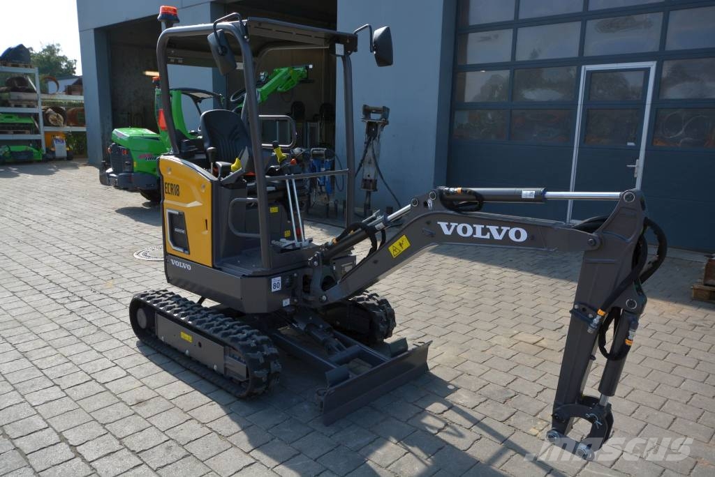 Volvo ECR18 electric حفارات صغيرة أقل من 7 طن (حفارات صغيرة)