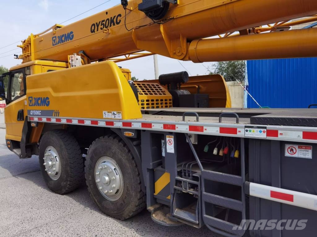 XCMG QY 50 KC the largest‑scale supplier Rabljeni žerjavi za vsak teren