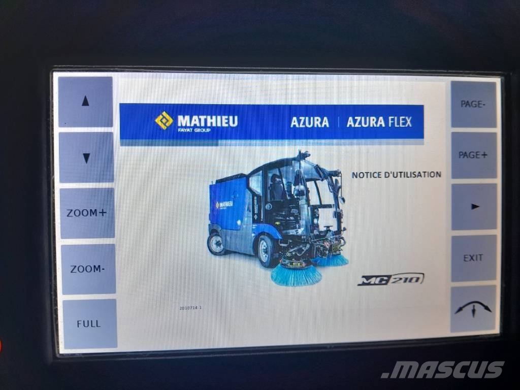 Mathieu AQUADYNE MC210 / NR 413 - 2018 Polewaczka drogowa Redskapsbærere
