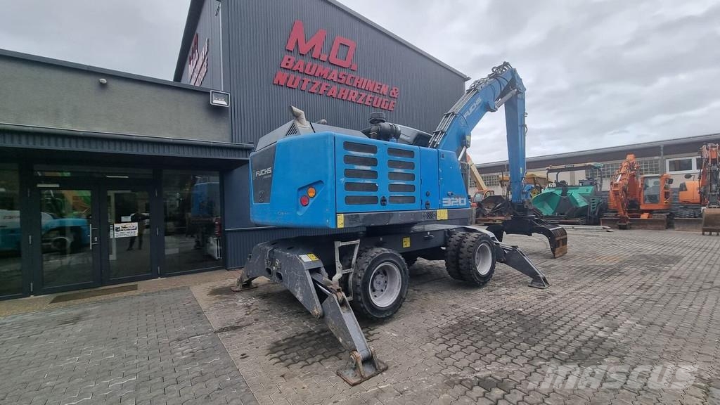 Fuchs Terex MHL 320 T4F / ZSA / AC Bagri za prekladanje primarnih/sekundarnih surovin