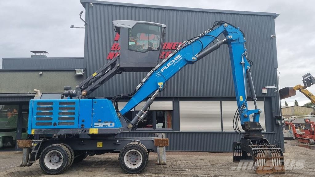 Fuchs Terex MHL 320 T4F / ZSA / AC Bagri za prekladanje primarnih/sekundarnih surovin