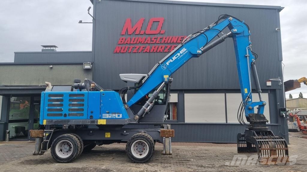 Fuchs Terex MHL 320 T4F / ZSA / AC Bagri za prekladanje primarnih/sekundarnih surovin