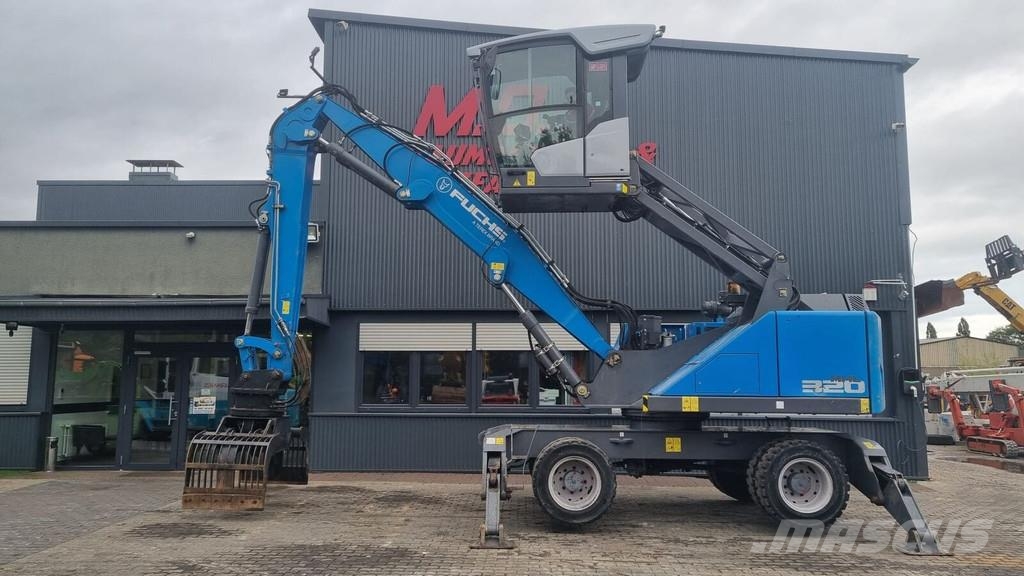 Fuchs Terex MHL 320 T4F / ZSA / AC Bagri za prekladanje primarnih/sekundarnih surovin