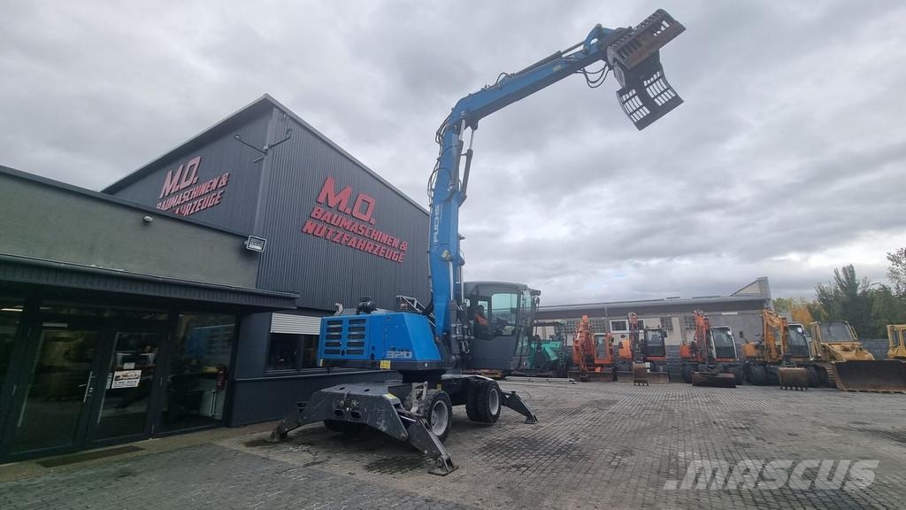 Fuchs Terex MHL 320 T4F / ZSA / AC Bagri za prekladanje primarnih/sekundarnih surovin