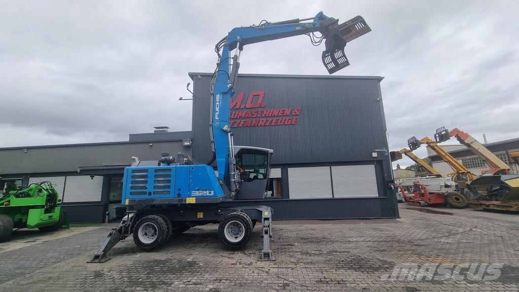 Fuchs Terex MHL 320 T4F / ZSA / AC Bagri za prekladanje primarnih/sekundarnih surovin