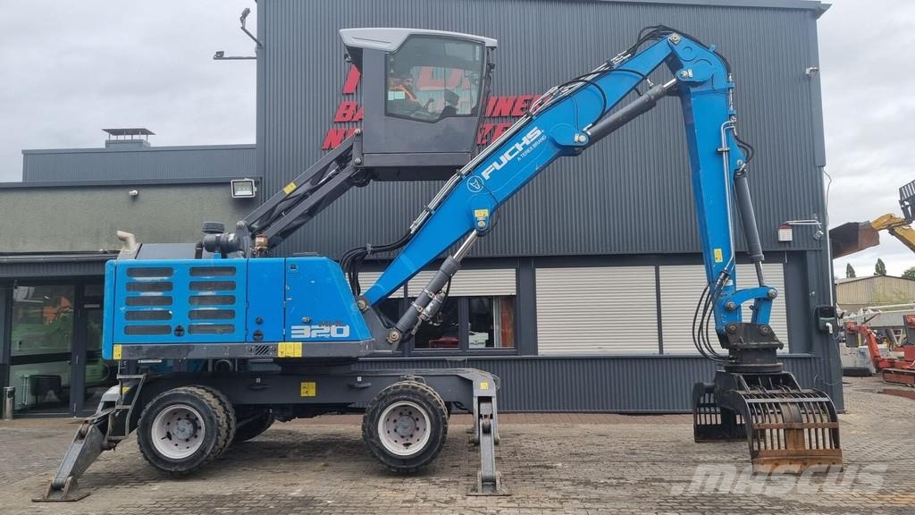 Fuchs Terex MHL 320 T4F / ZSA / AC Bagri za prekladanje primarnih/sekundarnih surovin