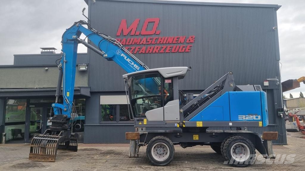 Fuchs Terex MHL 320 T4F / ZSA / AC Bagri za prekladanje primarnih/sekundarnih surovin
