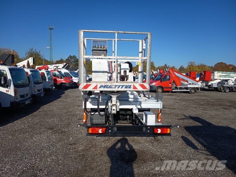 Mitsubishi Fuso Canter Multitel MXE200 - 19,9m, 200kg Teherautóra szerelt emelők és állványok