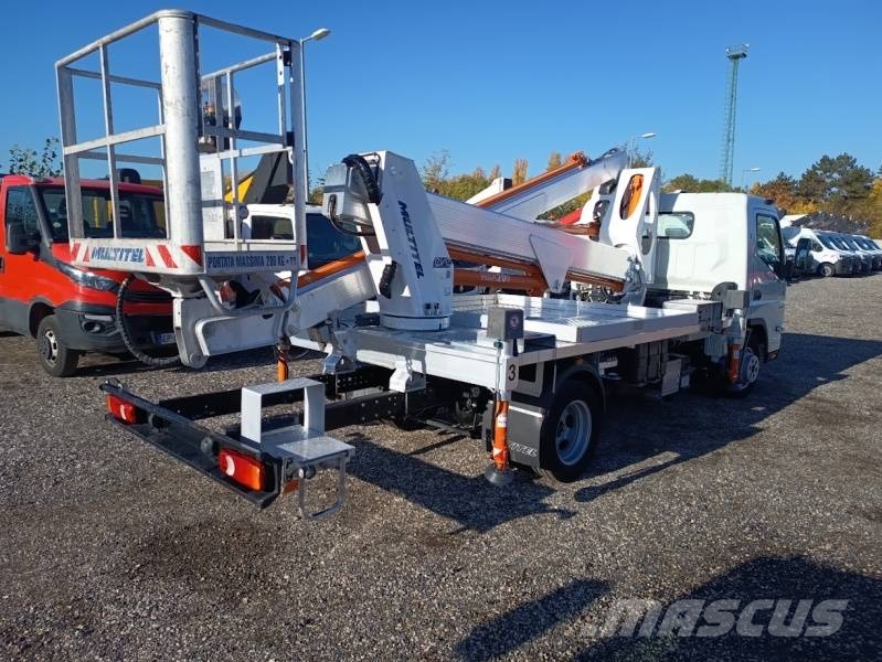 Mitsubishi Fuso Canter Multitel MXE200 - 19,9m, 200kg Teherautóra szerelt emelők és állványok