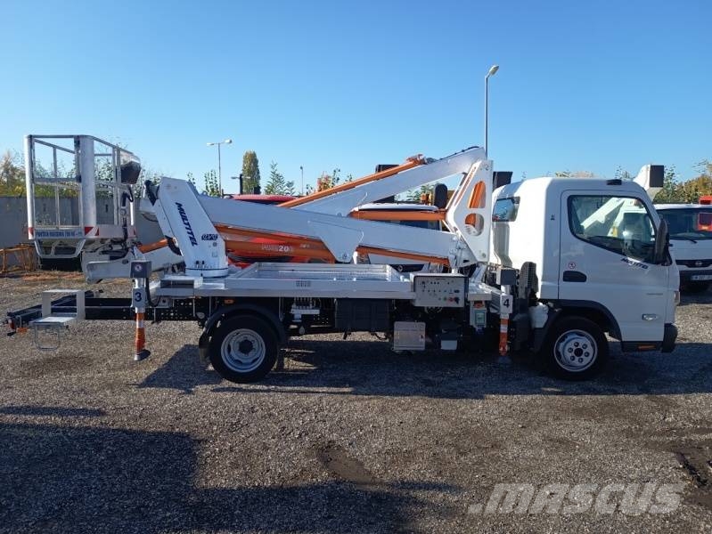 Mitsubishi Fuso Canter Multitel MXE200 - 19,9m, 200kg Teherautóra szerelt emelők és állványok